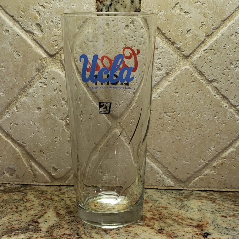 UCLA Bruins And COORS LIGHT Beer Glass Cup